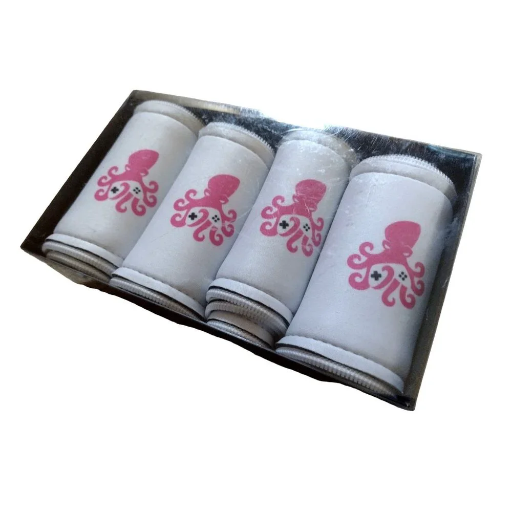 4-Pack Neon Octopus Premium 20 inch Cable Management Sleeves